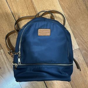 GH BASS & Co Navy Blue Backpack